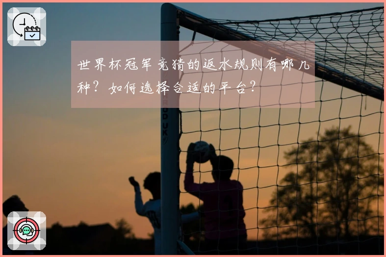 世界杯冠军竞猜的返水规则有哪几种？如何选择合适的平台？