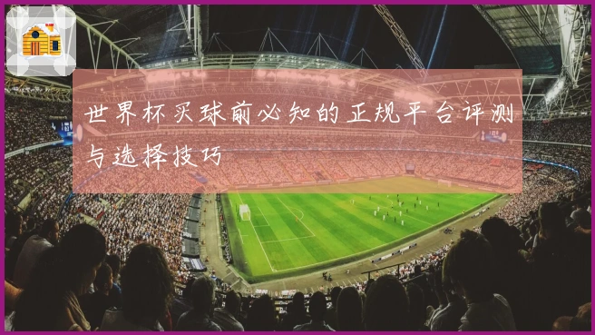 世界杯买球前必知的正规平台评测与选择技巧