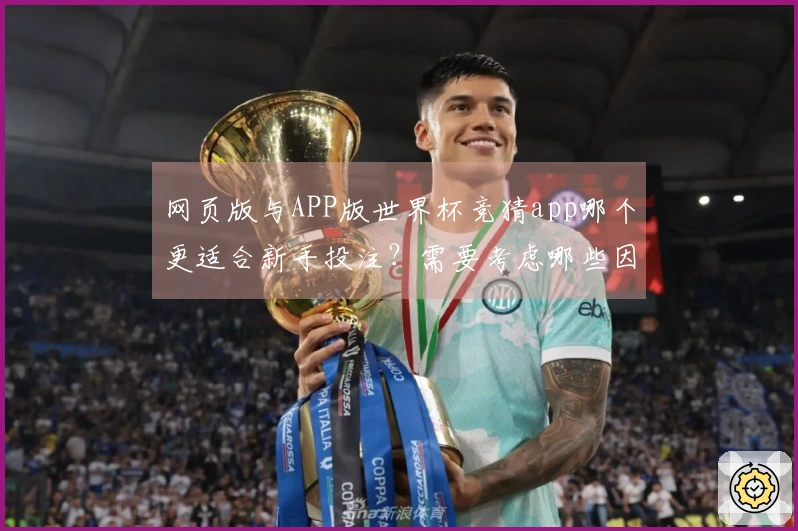 网页版与APP版世界杯竞猜app哪个更适合新手投注？需要考虑哪些因素？